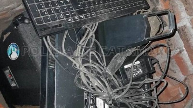 A través de cámaras lograron esclarecer un robo