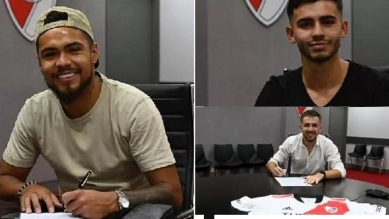 Cinco renovaciones y cuatro más en camino, en River