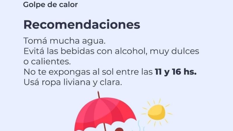 ¿Qué hacer para evitar el golpe de calor?