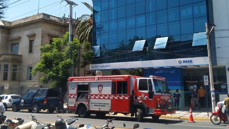 Sofocaron incendio en las nuevas oficias del PAMI