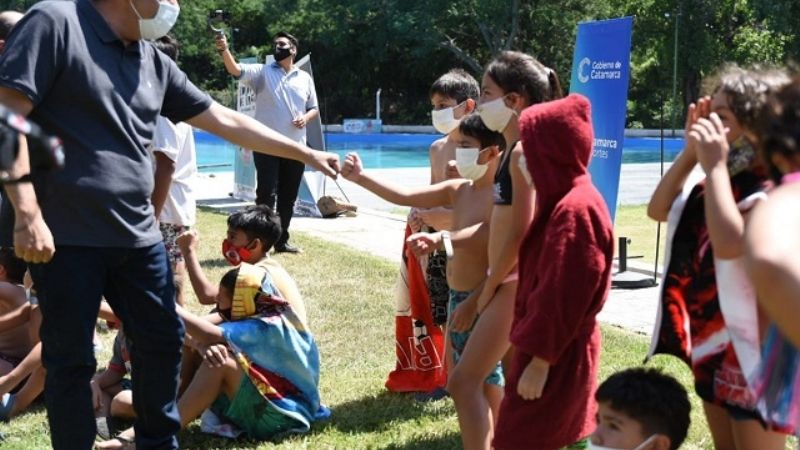 Saadi inauguró las Colonias de Verano