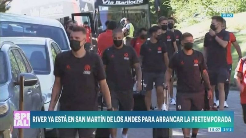 River inició su pretemporada en San Martín de los Andes