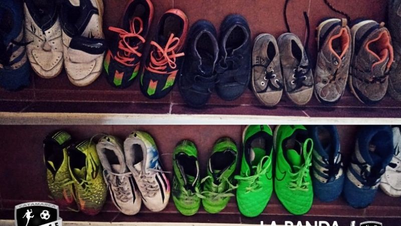 La Banda CF donó alimentos y ropa a comedor comunitario