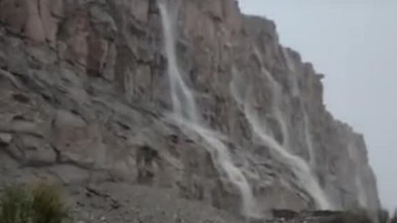 Temporal anegó calles y provocó destrozos en Antofagasta de la Sierra