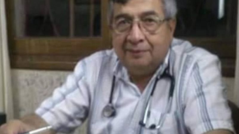 Dolor por fallecimiento de médico y ciudadano ilustre
