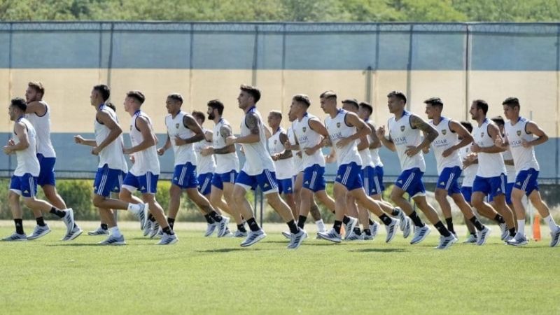 Boca ya dispone de casi todo el plantel