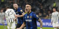 LAUTARO MARTÍNEZ, de penal, logró el empate para el Inter, que perdía ante la Juve.