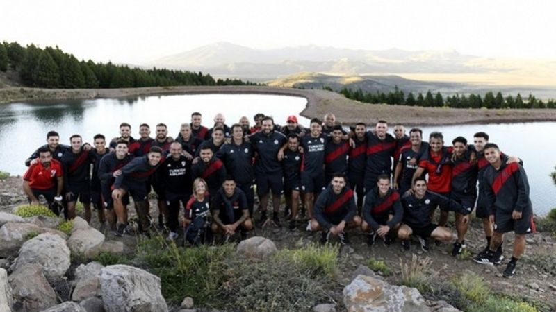 River recupera soldados en su campamento del sur