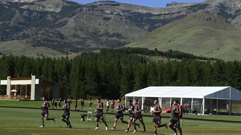 River recupera soldados en su campamento del sur