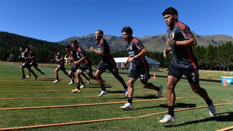 River recupera soldados en su campamento del sur