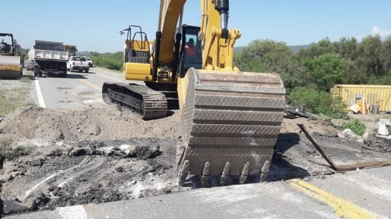 Conducir con precaución en Ruta Nacional N°38