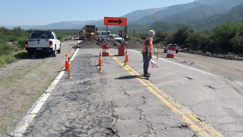 Conducir con precaución en Ruta Nacional N°38