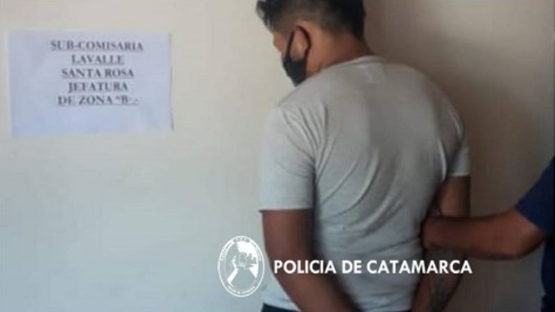 Detenido en Lavalle