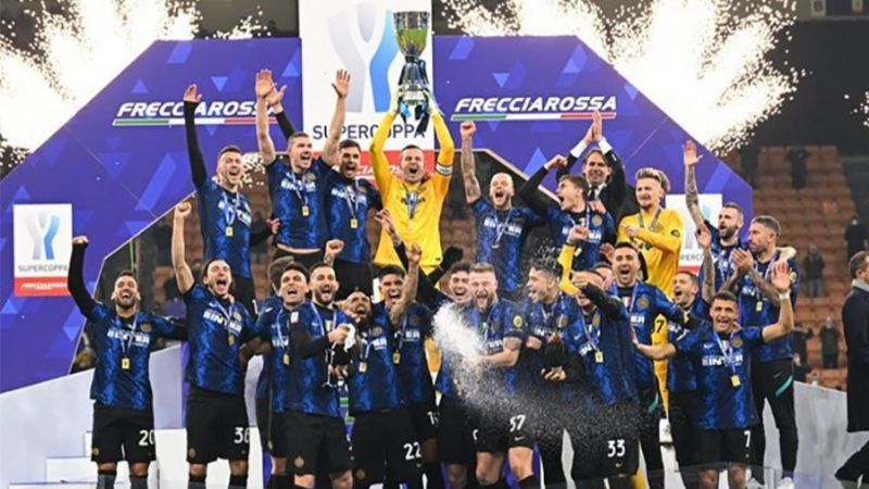 Inter ganó la Supercopa de Italia en el “tiro del final”