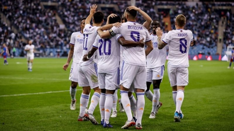 Real Madrid es finalista de la Supercopa española