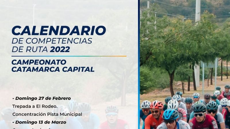 Calendarios 2022 del Ciclismo y el MTB catamarqueños