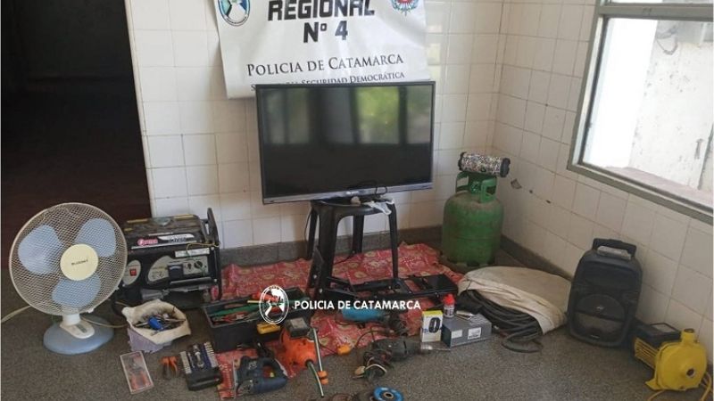 Esclarecen un robo en Andalgalá