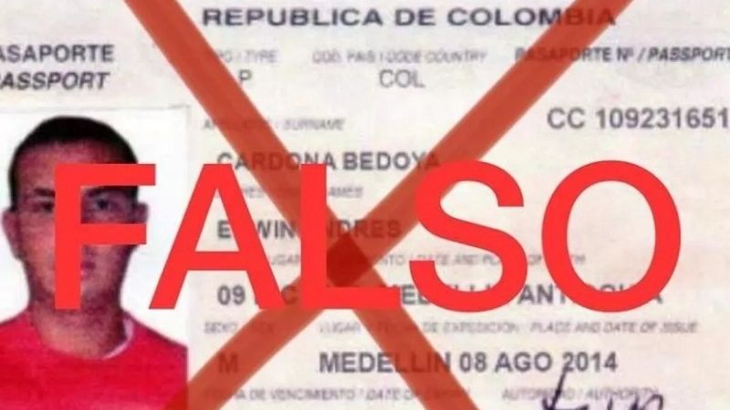 Edwin Cardona denunció suplantación de identidad