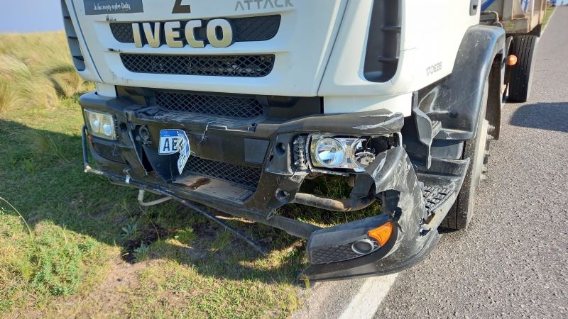 Violento choque en El Portezuelo