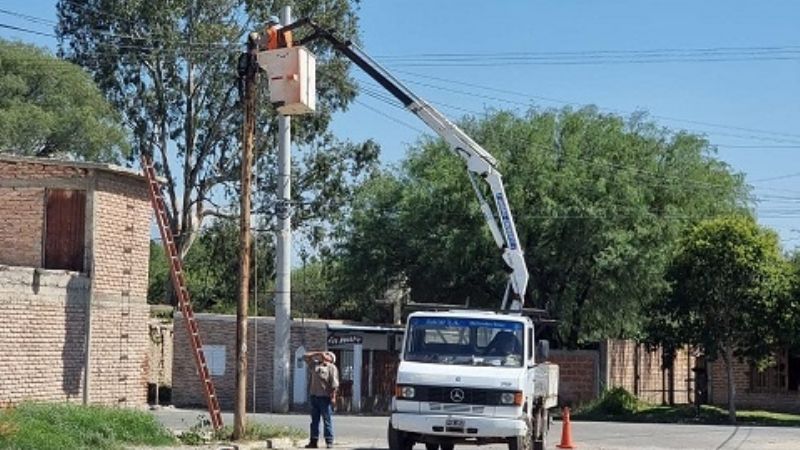 Continua la iluminación en el barrio Chacarita