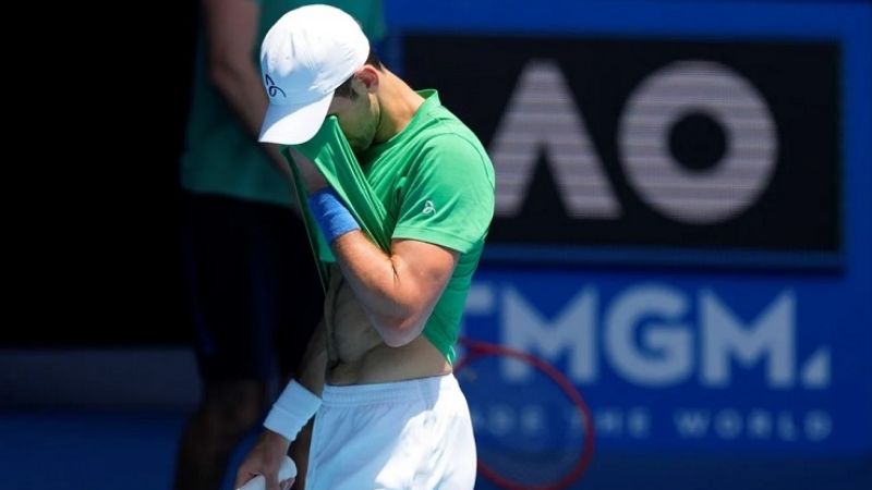 Novak Djokovic fue detenido en Australia