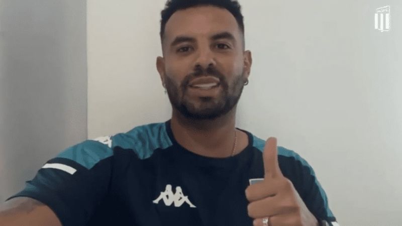 Cardona agradeció la bienvenida que le dieron en Racing