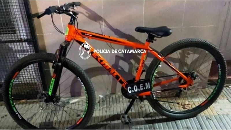 Recuperan una bicicleta