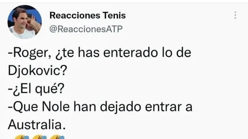 Bromas en las redes por la expulsión de Djokovic