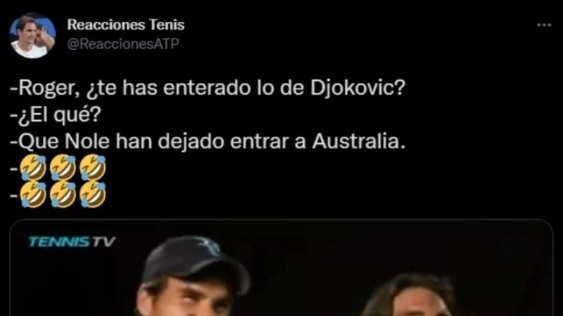Bromas en las redes por la expulsión de Djokovic