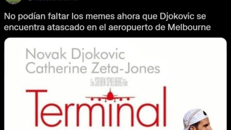 Bromas en las redes por la expulsión de Djokovic