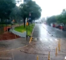 Martes inestable: lluvias durante toda la jornada y máxima de 26°C