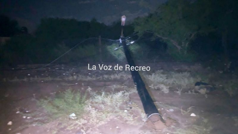 Imágenes de los daños provocados por el temporal en Esquiú