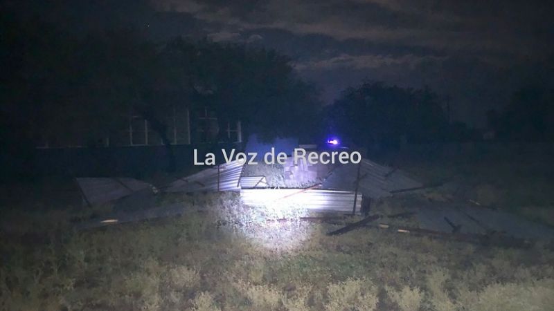 Imágenes de los daños provocados por el temporal en Esquiú