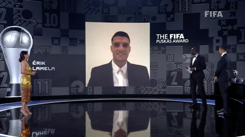 Robert Lewandowski ganó el premio The Best FIFA