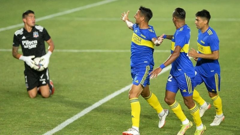Boca arrancó 2022 con pie derecho; 2-0 a Colo Colo