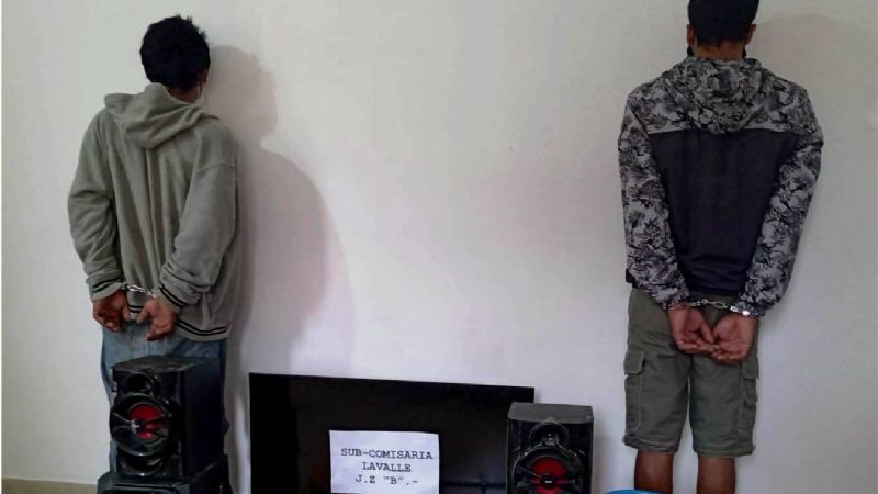 Dos hombres detenidos por un robo en Lavalle