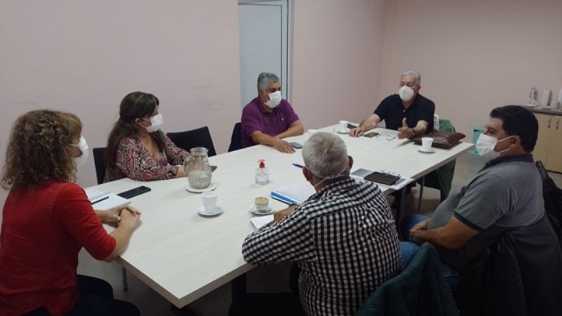 Soria recibió a la CGT