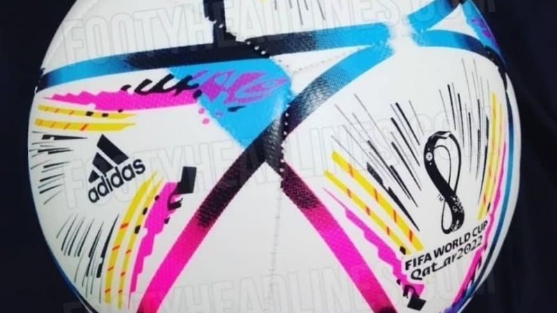 Se filtró la pelota del Mundial de Qatar 2022