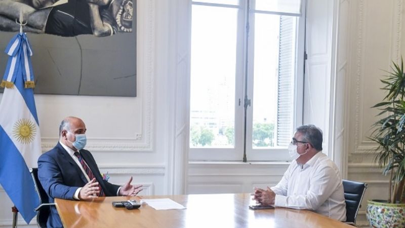 Jalil se reunió con Manzur y confirmó regreso a clases para el 2 de marzo