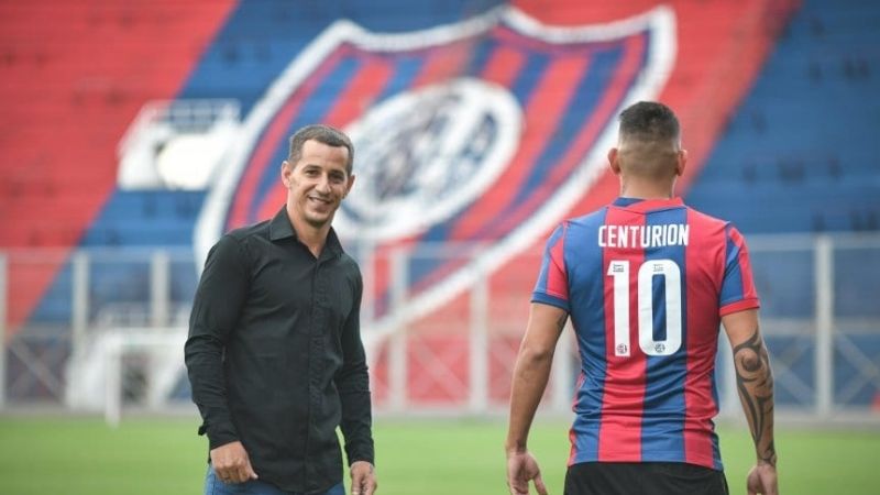 San Lorenzo le dio la “10” a "Ricky" Centurión