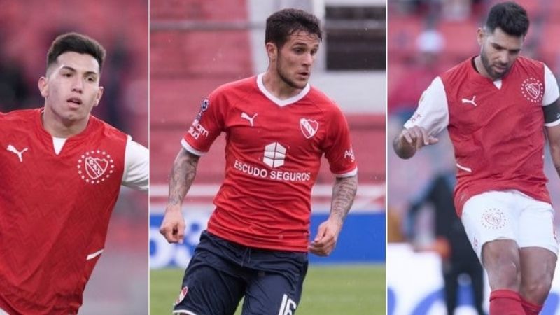 Velasco, Bustos y Romero, los temas de Independiente