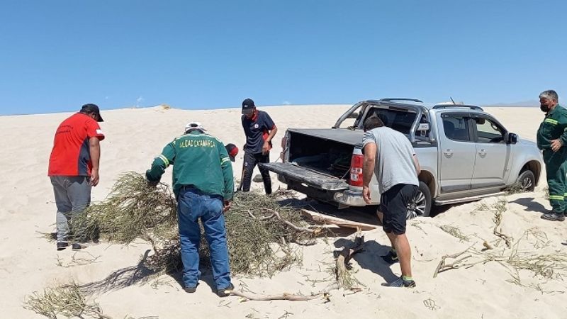 Rescate en las dunas