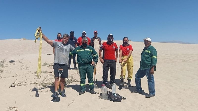 Rescate en las dunas