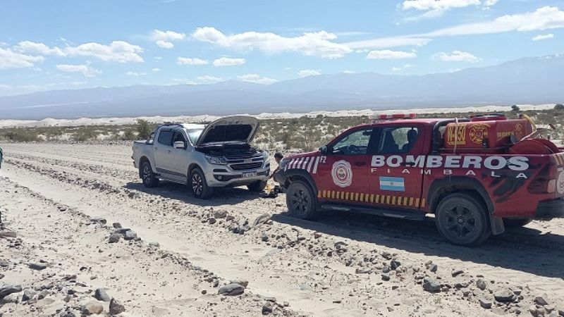 Rescate en las dunas