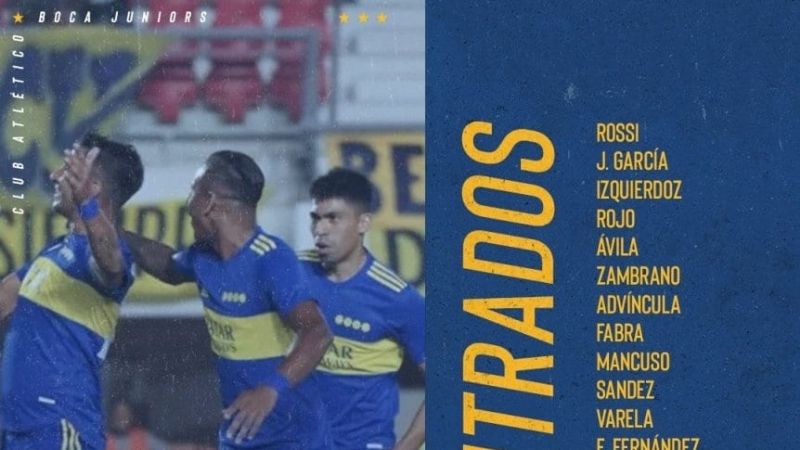 Boca hará nueve cambios ante la “U” de Chile