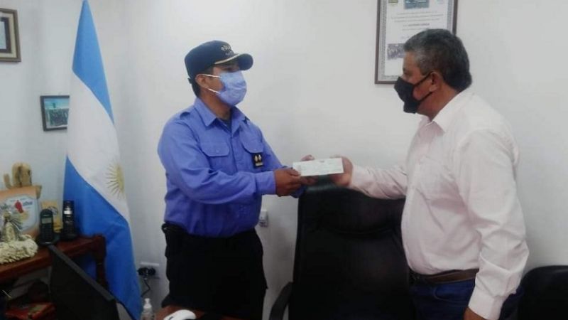 El intendente Gómez otorgó subsidio a la comisaría de San José