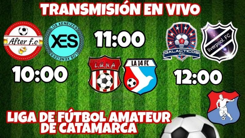 Sigue el Torneo Clausura de la Liga de Fútbol Amateur