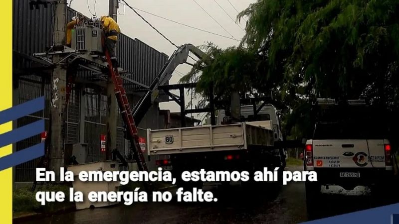 EC SAPEM restableció la energía al Norte Chico de Belén