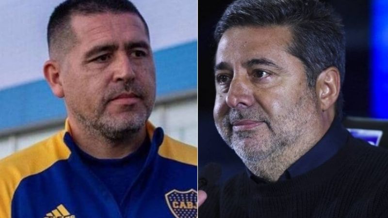La “grieta” no cierra; Angelici le negó el saludo a Riquelme
