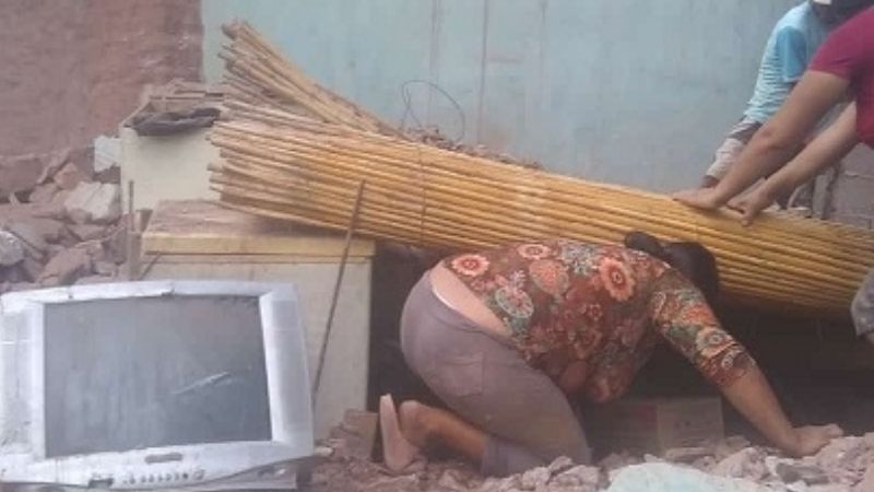 Se derrumbó una vivienda en Tinogasta